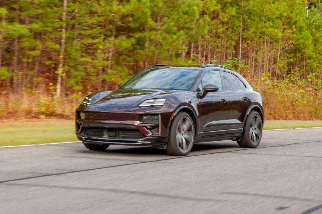 2024 Porsche Macan Turbo Electric throws its weight around effectively