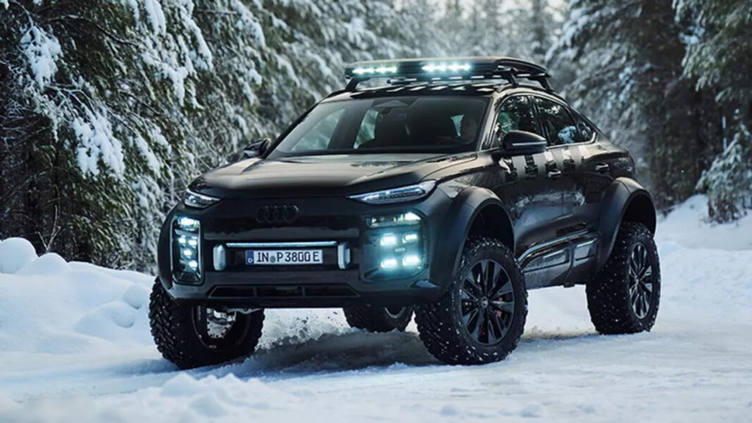 Audi Q6 E-Tron off-road concept debuts with portal axles