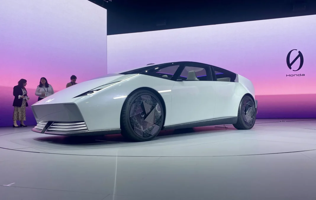 Honda 0 Series EV prototypes debut, to be made in US in 2026
