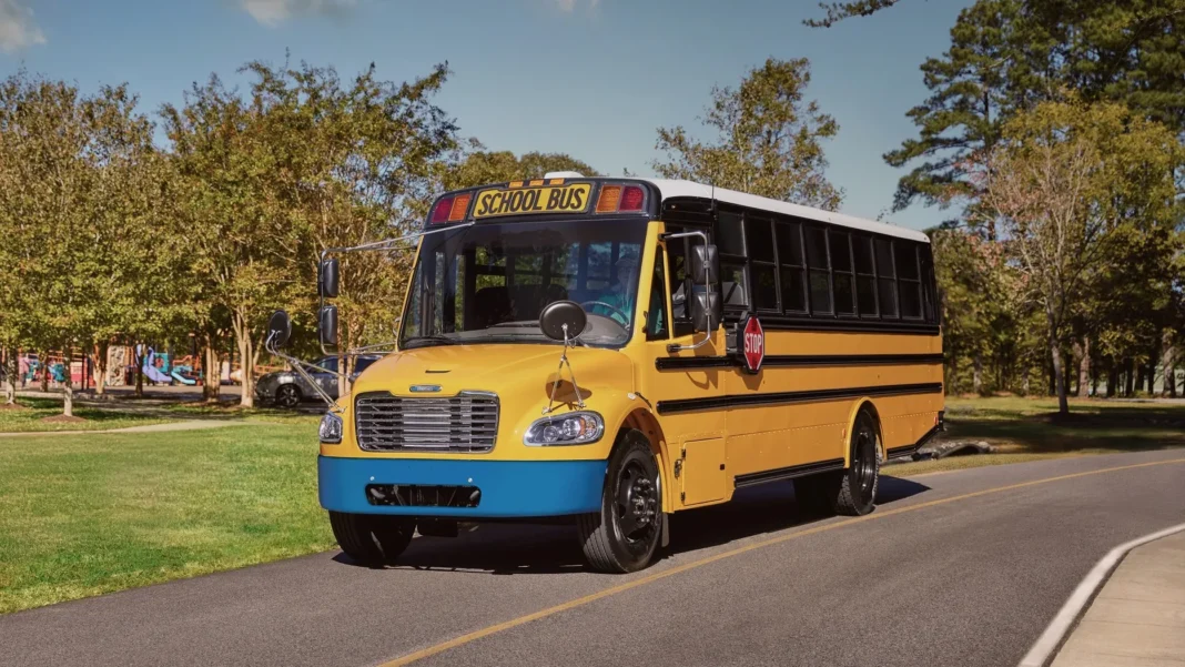 Thomas Jouley next-gen electric school bus debuts with new eAxle