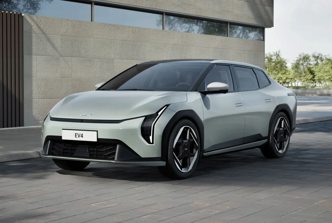 Kia EV4 sedan and hatch revealed