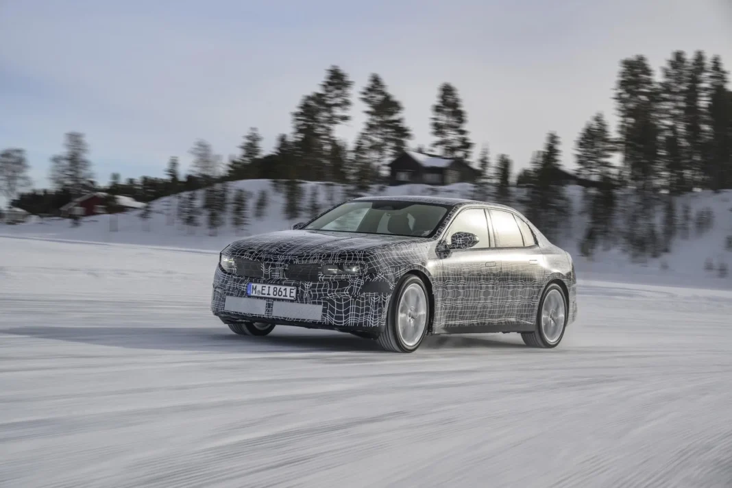 Electric BMW 3-Series arrives in 2026; undergoing cold-weather testing
