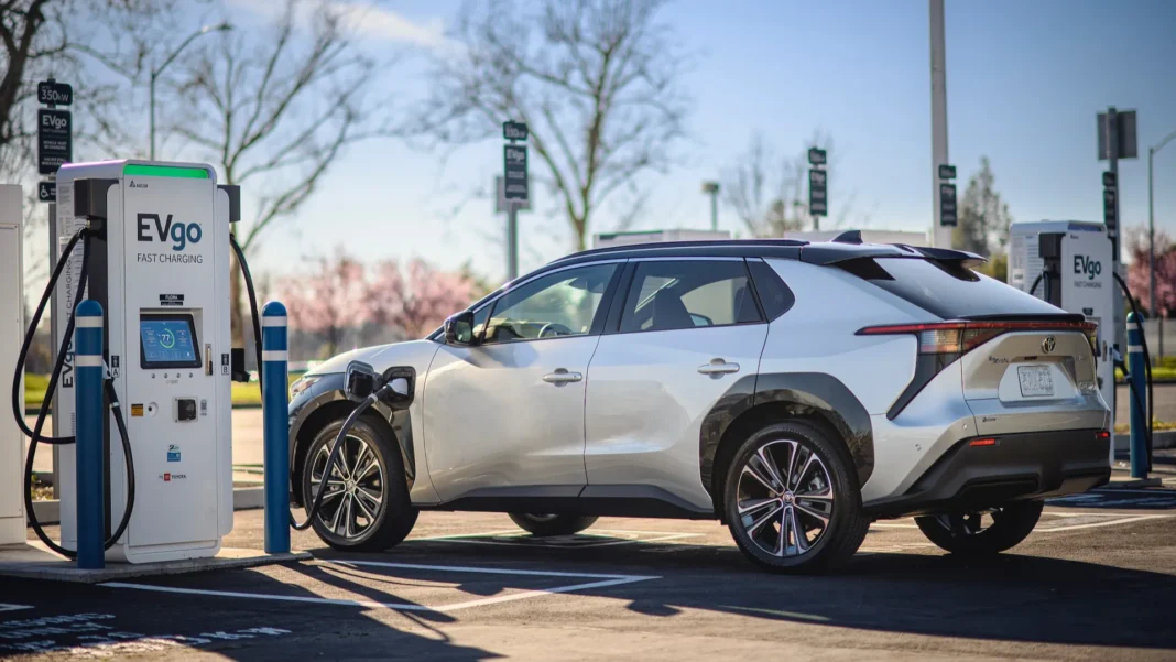 Toyota EV fast-chargers open for underserved communities