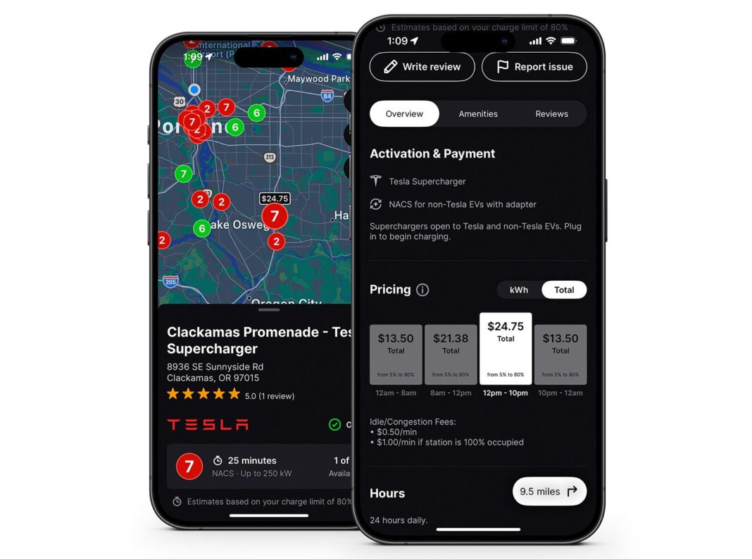 Charged EVs | Chargeway EV routing app now includes charge-station pricing