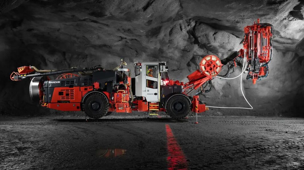 Charged EVs | Sandvik launches battery-electric cable bolter for underground mining