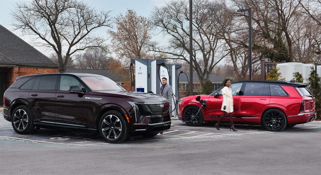 Charged EVs | GM adds support for Electrify America EV Charging network to its branded apps