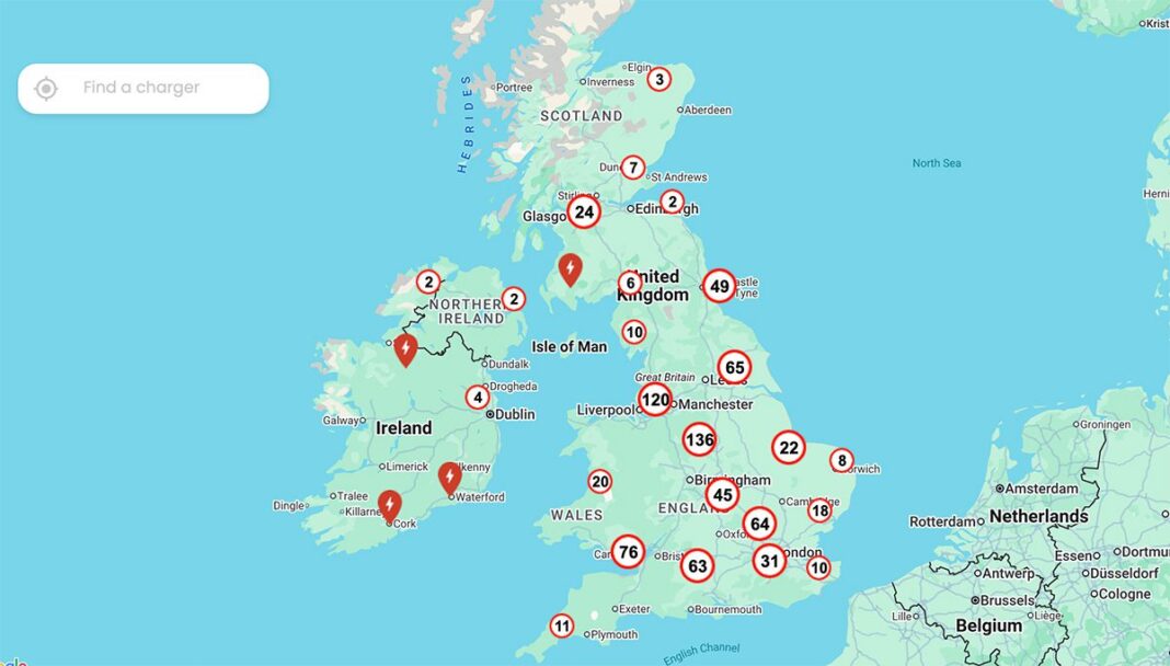 Charged EVs | InstaVolt adds EV charger location features